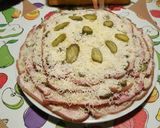 Sajtos-uborkás sonkatorta recept fázis 4 fotója