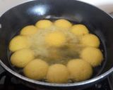 A picture of step 7 of Kesar bati.