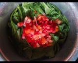 A picture of step 1 of Palak soup.
