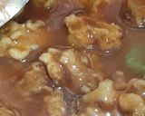 A picture of step 2 of Chicken manchurian.