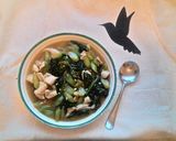 Foto langkah ke 6 dari resep Stir-fried Chinese broccoli with pork - Kailan tumis babi.