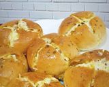 Foto langkah ke 10 dari resep Sausage Korean Garlic Bread - Roti Bawang + Sosis.