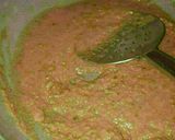 A picture of step 2 of Aate ka halwa.
