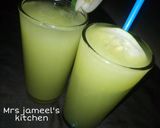 A picture of step 5 of Cucumber juice.