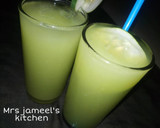 A picture of step 5 of Cucumber juice.