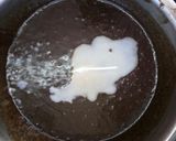 A picture of step 6 of Ragi Chocolate Cake.