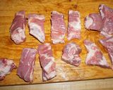 A picture of step 1 of Pork Rib Stew.