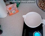 Foto del paso 5 de la receta: Brownie muffins de nueces y plátano (sin gluten)
