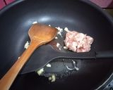 รูปขั้นตอนการทำที่ 1 ของ ผัดดอกขจร,ไข่,หมูสับ,เส้นบุกนุ่ม - คีโต