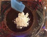 A picture of step 2 of Chocolate Oreo Krispie Bar.