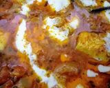 A picture of step 9 of Shahi paneer.