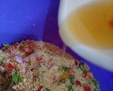 A picture of step 2 of Steamed couscous wraps.