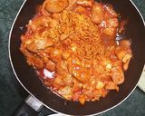 Foto langkah ke 4 dari resep Dakgalbi chicken cheese.