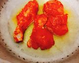 A picture of step 5 of Tandoori chicken Karhai.