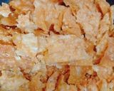 A picture of step 8 of Dahi Baray ki chat with papri topping😋.