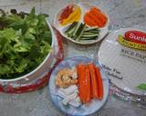 สลัดโรลกุ้ง/ปูอัด วิธีทำสูตร 1 รูป