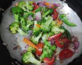 वेज पास्ता (Veg Pasta recipe in hindi) रेसिपी चरण 3 फोटो