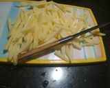 A picture of step 3 of Potato fries.