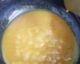 A picture of step 3 of Peanut honey comb Brittle.