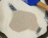 A picture of step 1 of Jaggery laddo.