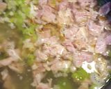 A picture of step 1 of Cognac, Cabbage, Gammon, Butter and Leeks.