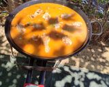 Foto del paso 8 de la receta Paella de pollo con verduras