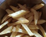 A picture of step 1 of French fries.