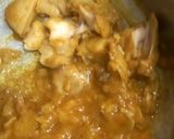 A picture of step 7 of Karela with Chicken 🐥.