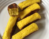 Foto langkah ke 6 dari resep Pukis Keto Flourless Durian Keju.