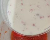 Foto langkah ke 6 dari resep Es krim smooth Strawbery 🍓(untuk bayi yg sedang Tumgi).