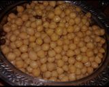 A picture of step 1 of Aloo Chana Chaat.