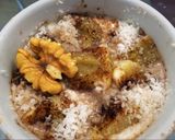 Foto del paso 2 de la receta: Yogur con banana caramelizada, coco rallado y nueces light
