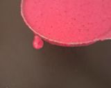 A picture of step 4 of Red lentils Ragi beetroot Dosa.