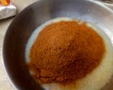 A picture of step 3 of Naali Nihari.
