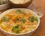 A picture of step 2 of Hummus with Tahini.