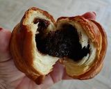 Pas rețetă Cornuri pufoase umplute cu nutella 10 fotografie