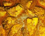 A picture of step 6 of Chicken Qorma.