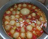 Foto langkah ke 8 dari resep Cilok goang kuah super pedas.