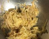 A picture of step 1 of Potato pancakes#less than 5 ingredients.