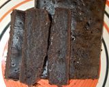 A picture of step 4 of Eggless chocolate cake.