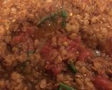 A picture of step 4 of Berbere spiced lentil stew (Misir Wat) 🌱🌍🌶🌳.