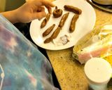 A picture of step 5 of Cat Litter Cake 🍰.