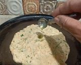A picture of step 4 of Jowar and Dill Leaves Rotti.