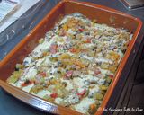 Foto del passaggio 5 della ricetta Lasagne Vegetariane con Pane Carasau