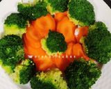 A picture of step 4 of Broccoli Salad.
