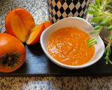 Une image de l'étape 2 de Kaki 🍅verrines 🥄🧉dessert 🍧fruité 🍑🍋🍊.