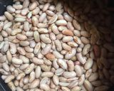 A picture of step 1 of Rajma Chawal.