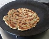 A picture of step 3 of Sindhi Koki.