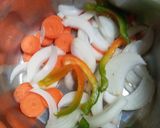 Foto del paso 2 de la receta: Caldillo de albóndigas de jurel y camarones