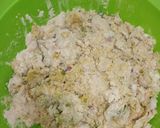 A picture of step 3 of Leftover daal paratha.